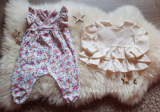 Freebook #FloweryCrop Baby 50-68 A4/ A0/ Beamerdatei