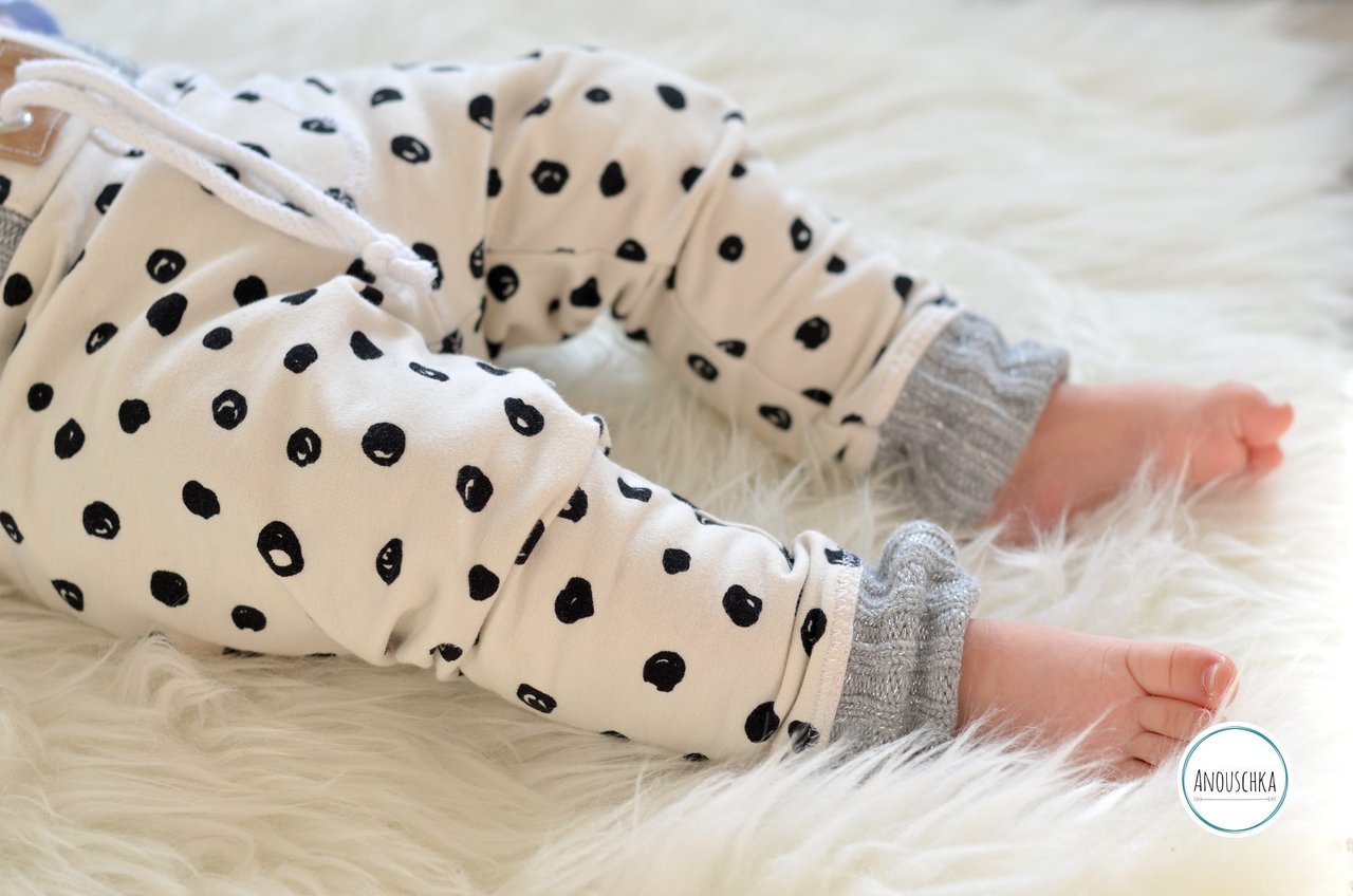 Schmale Sweatpants #SSP Baby 44 - 80 inkl. A4/ A0/ Beamerdatei