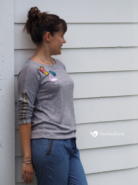 Langarmshirt 'My Ruffle&Puff' Gr. 34 - 46