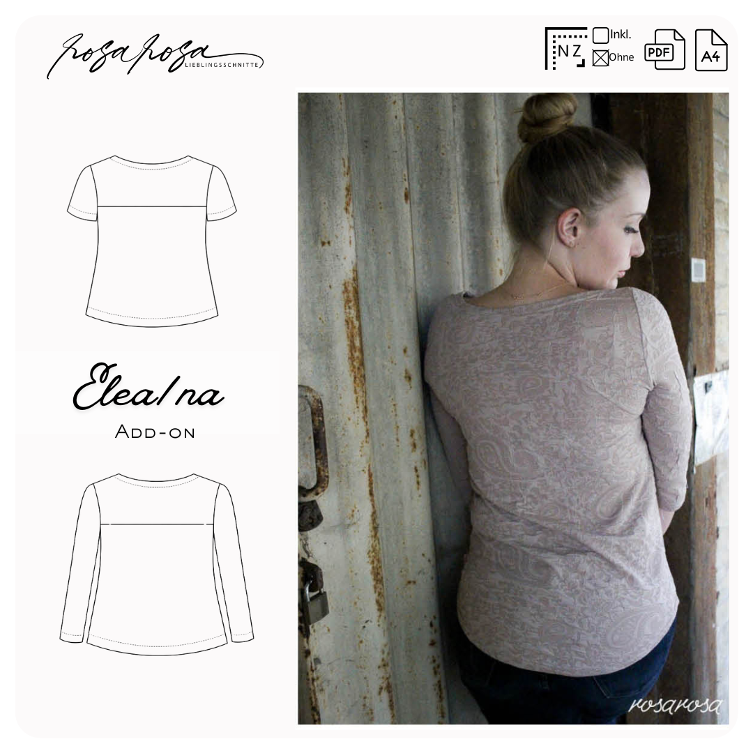 Add-on schmale Rückenteil 'Elea&Eleana'