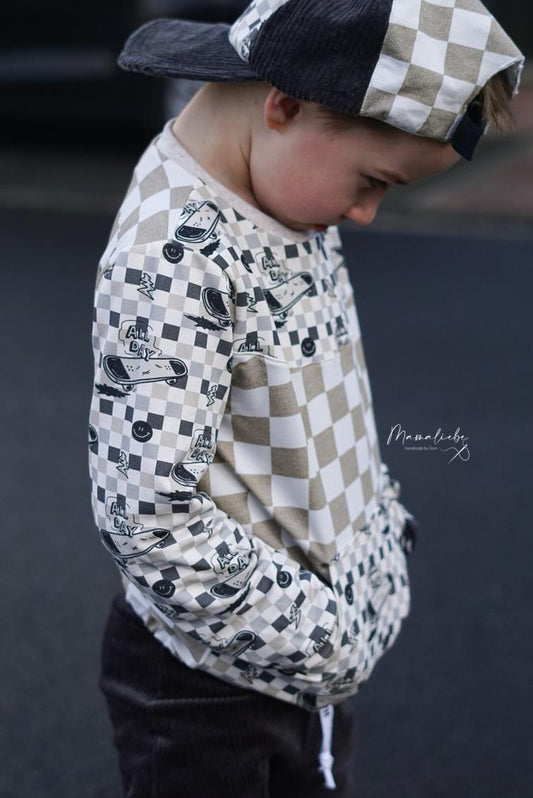 #iako Basic Sweater 86 - 164 inkl. A4/ A0/ Beamerdatei