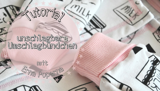 Tutorial Umschlagbündchen