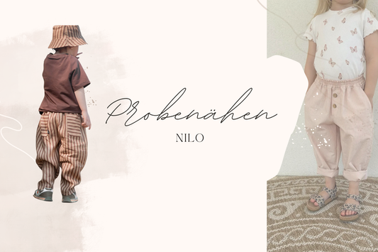 Nilo Barrel Pants – ein Schnitt, unendlich viele Looks | Probenähen rosarosa