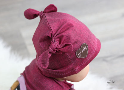 Babymütze #Knoti 33 - 50 cm