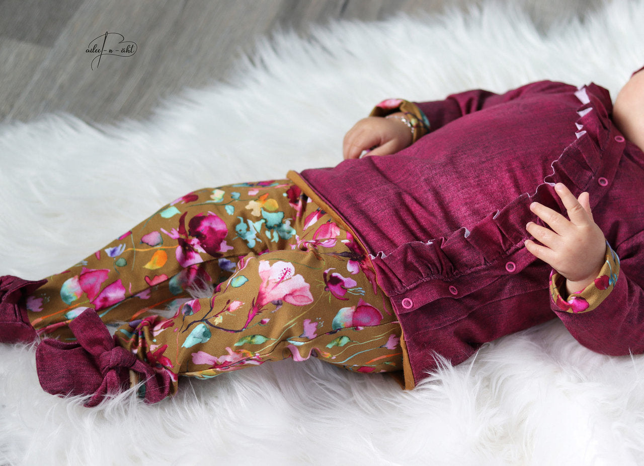 Babyhose #BBP 44 - 80  inkl. A4/ A1/ Beamerdatei