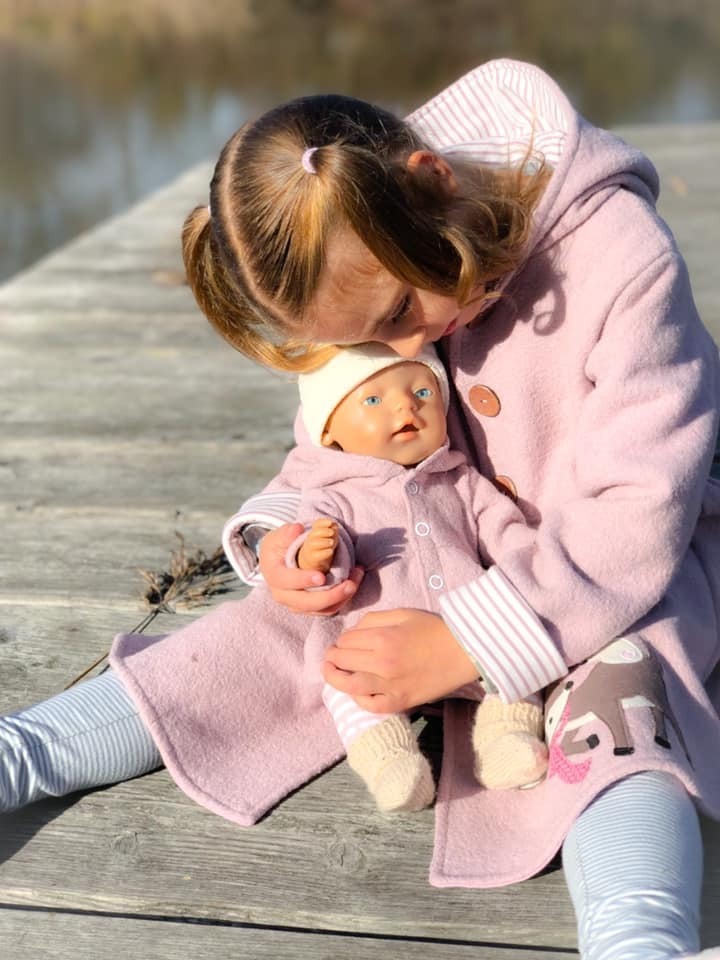 Puppenjacke #Puppenjumi Gr. 36 - 43cm