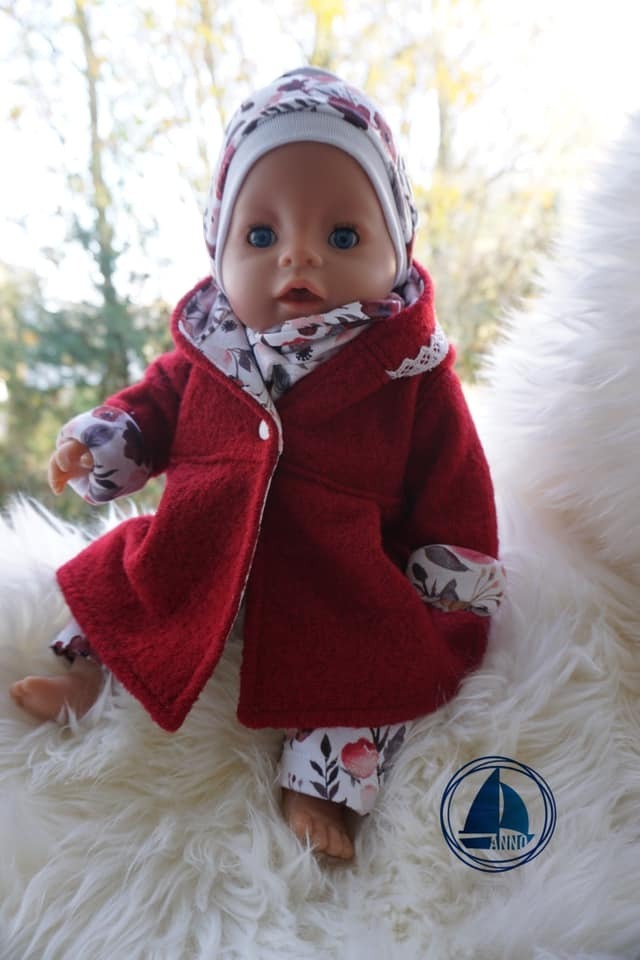 Puppenjacke #Puppenjumi Gr. 36 - 43cm