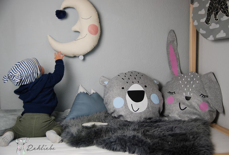 Kissen 'Waldtiere' 5 Designs