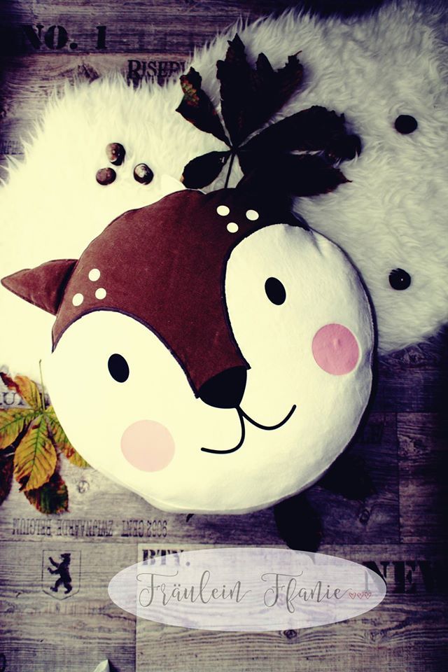 Kissen 'Waldtiere' 5 Designs