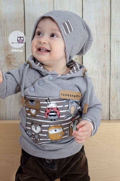Hoodie 'Henry Baby' 44 - 104 inkl. A4/ Beamerdatei