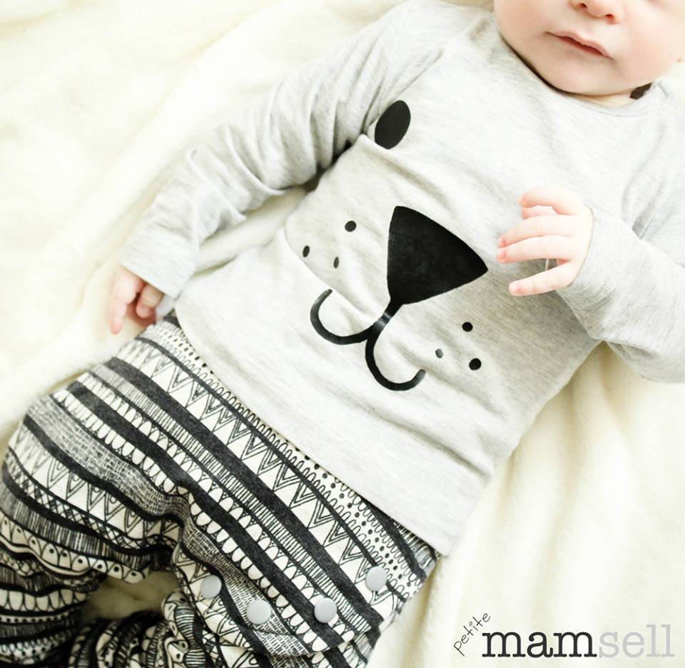 Babyshirt Mini Miez Gr. 44 - 86