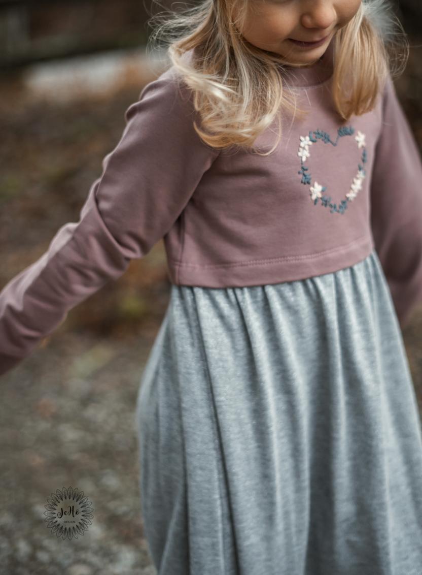 Kleid #Crophoodie Dress 80-164 inkl. A4/ A0/ Beamerdatei