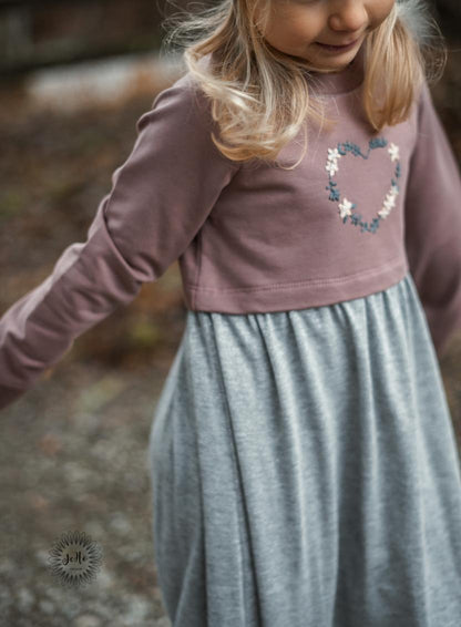 Kleid #Crophoodie Dress 80-164 inkl. A4/ A0/ Beamerdatei