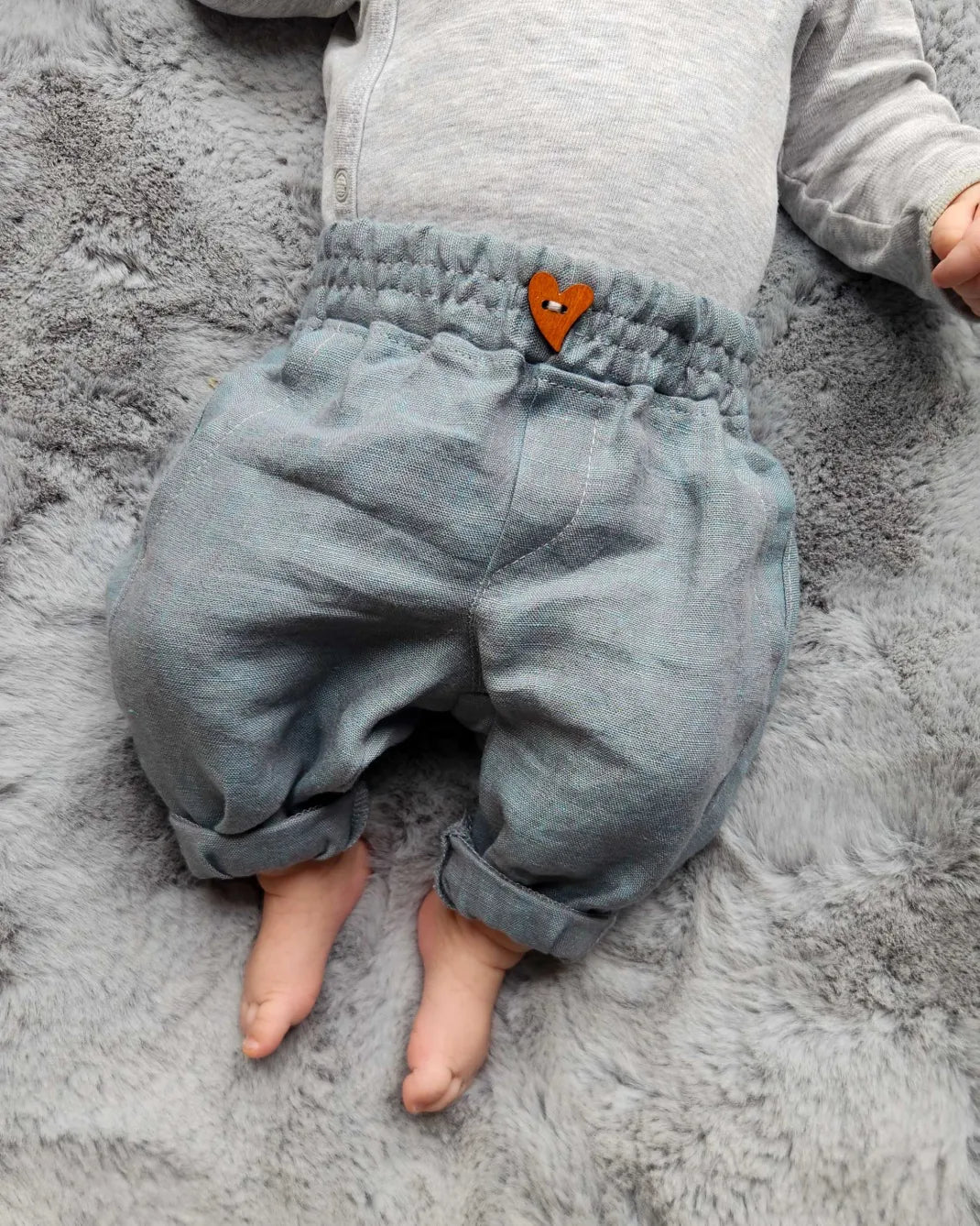 Nilo Baby Barrel Pants Schnittmuster Kinder Gr. 50-80