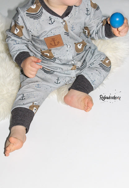 Romper #Cutesuit 44 - 104  inkl. A4/ A0/ Beamerdatei