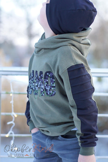 Hoodie #LooseFitHood Kids 86 - 164  A4/ A0/ Beamerdatei