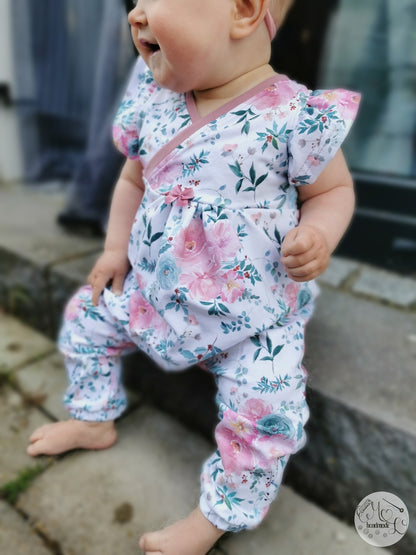 Tunika Jumpsuit #MiniBelle 44 - 86 A4/ A1/ Beamerdatei