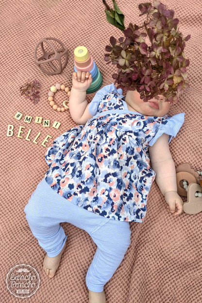 Tunika Jumpsuit #MiniBelle 44 - 86 A4/ A1/ Beamerdatei