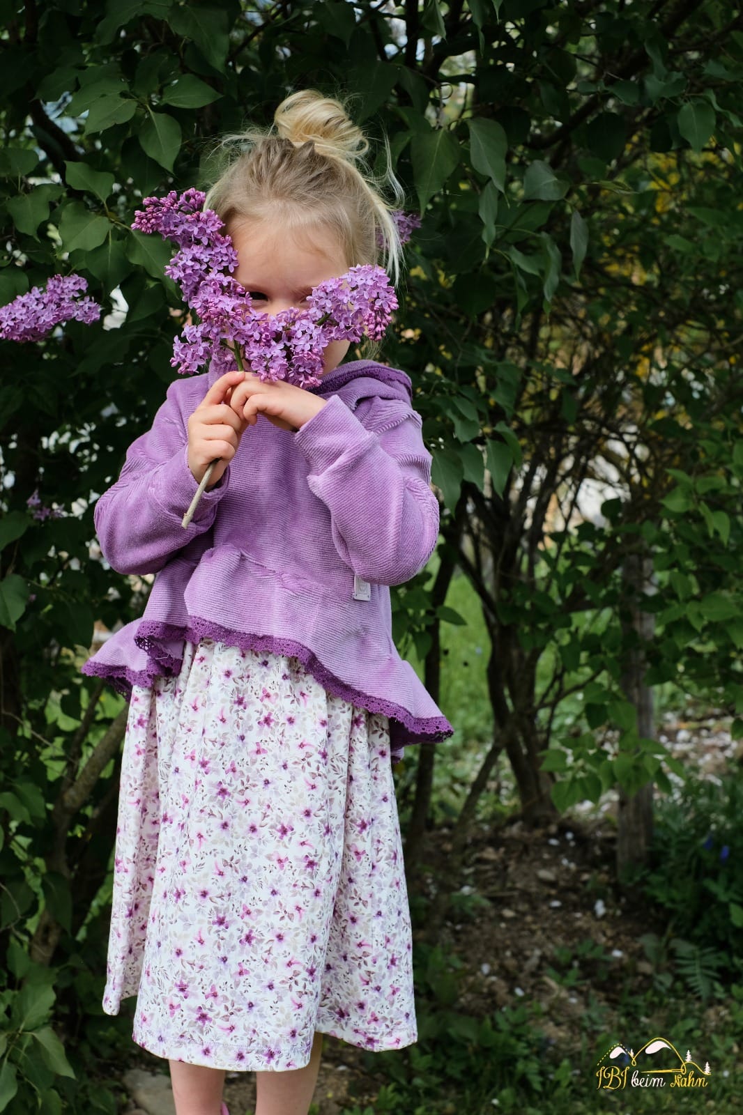 Hoodie #FloweryCrop 74-164 A4/ A0/ Beamerdatei