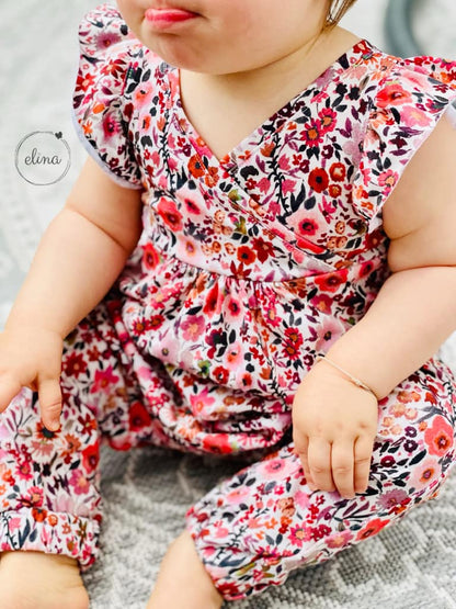 Tunika Jumpsuit #MiniBelle 44 - 86 A4/ A1/ Beamerdatei