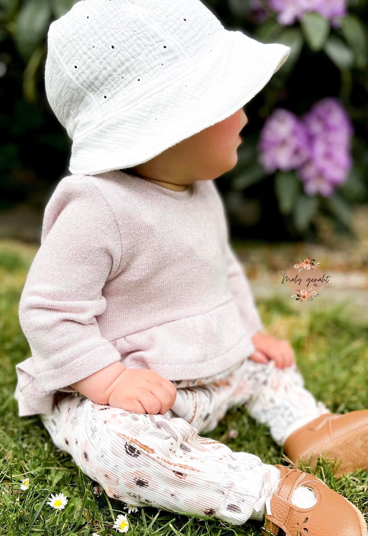 Hoodie #FloweryCrop 74-164 A4/ A0/ Beamerdatei