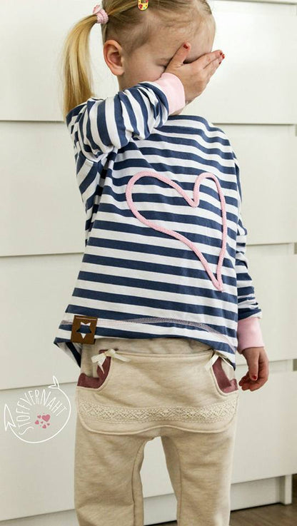 Shirt 'Ruffle&Puff' 80 - 170 inkl. A4/ A0/ Beamerdatei