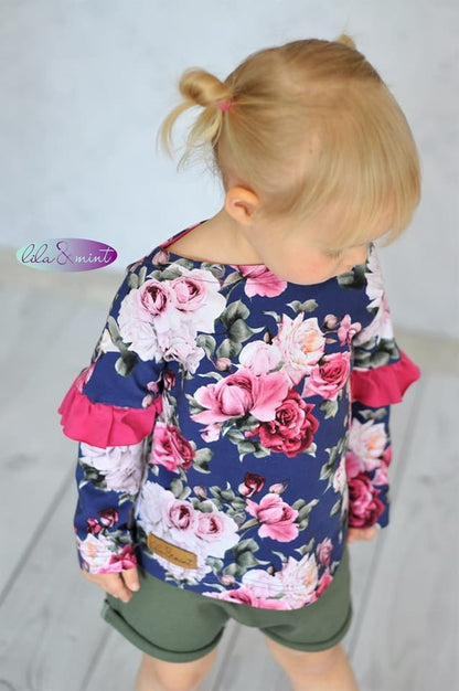 Shirt 'Ruffle&Puff' 80 - 170 inkl. A4/ A0/ Beamerdatei