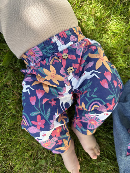 Nilo Baby Barrel Pants Schnittmuster Kinder Gr. 50-80