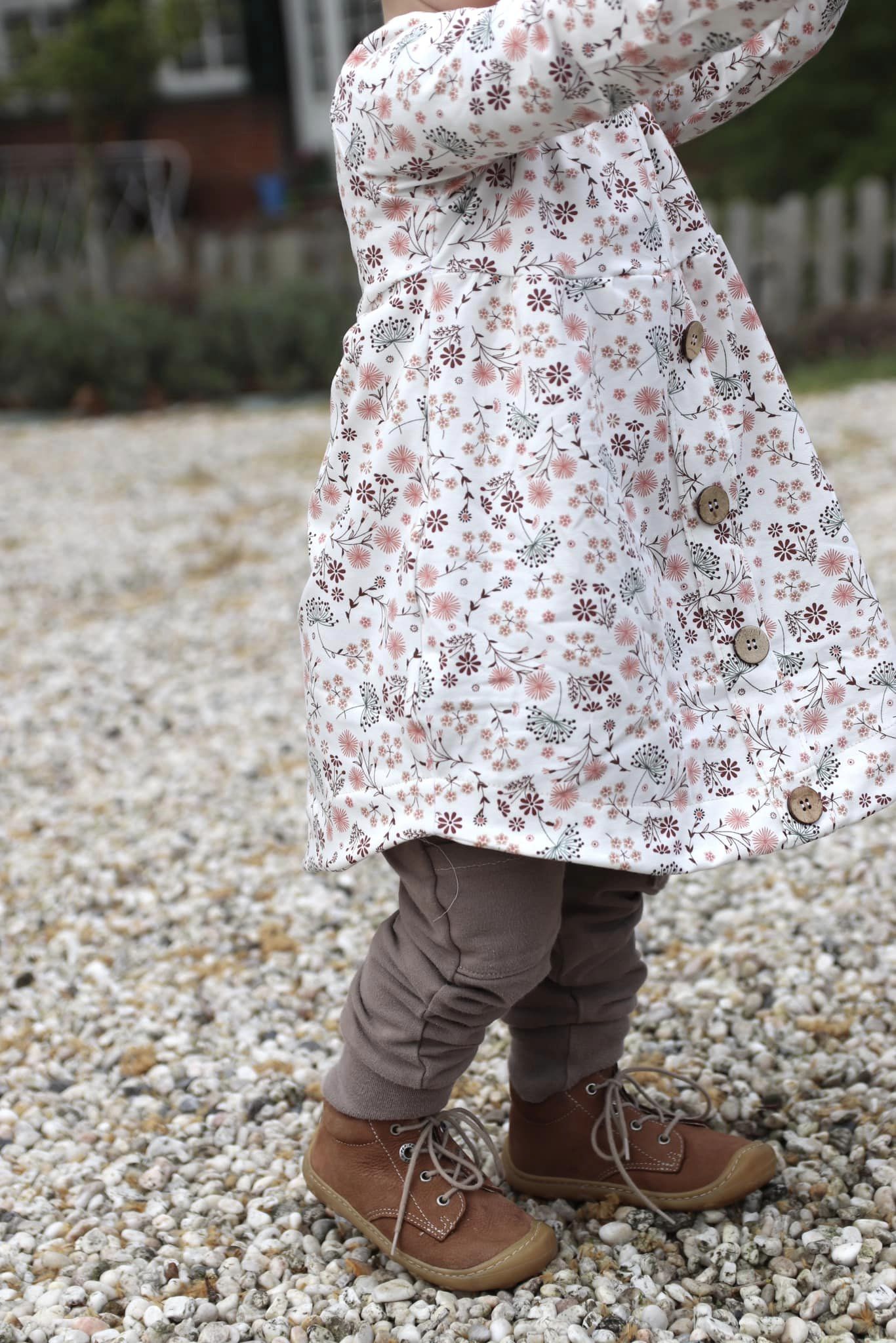 Kleinmädchenkleid #KMK 62 - 140 inkl. A4/ A0/ Beamerdatei