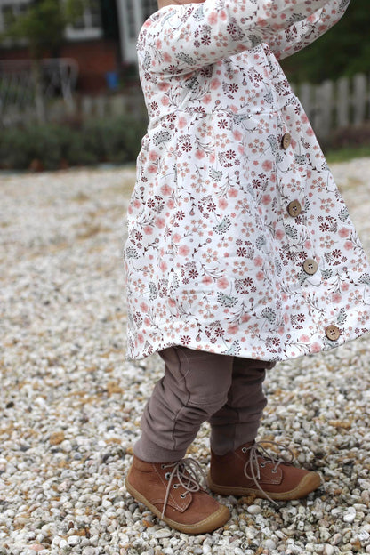 Kleinmädchenkleid #KMK 62 - 140 inkl. A4/ A0/ Beamerdatei