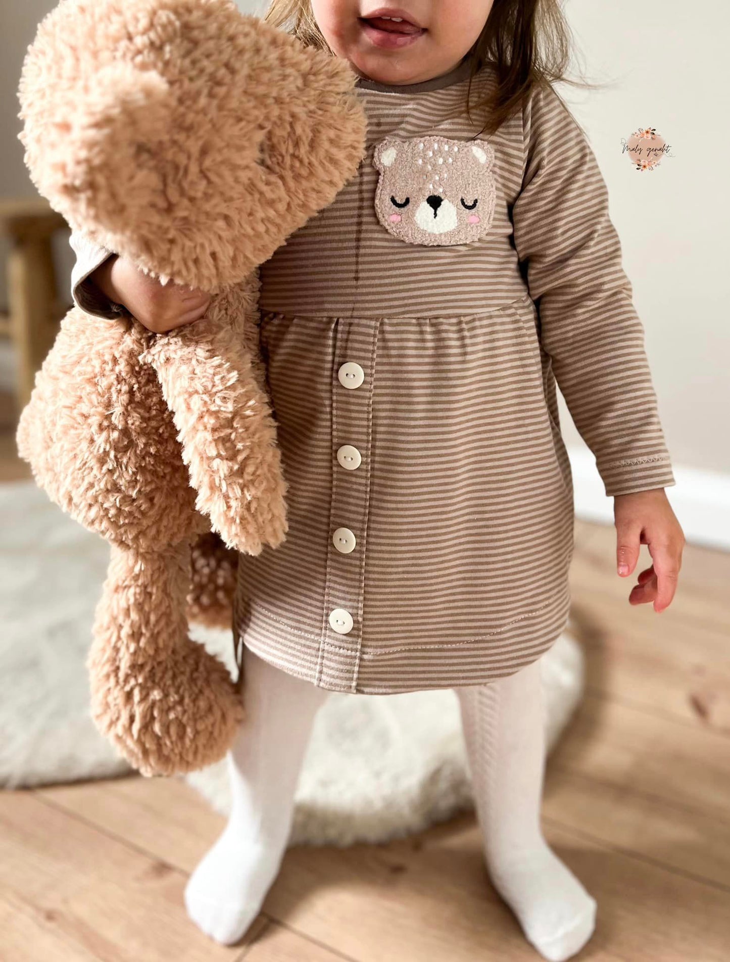 Kleinmädchenkleid #KMK 62 - 140 inkl. A4/ A0/ Beamerdatei