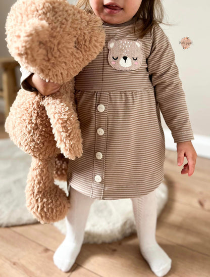 Kleinmädchenkleid #KMK 62 - 140 inkl. A4/ A0/ Beamerdatei