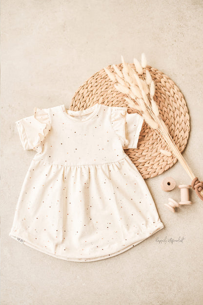 Kleinmädchenkleid #KMK 62 - 140 inkl. A4/ A0/ Beamerdatei