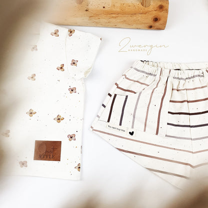 Shorts #WideLeg Shorty Gr. 62-164 inkl. A4/ A1/ Beamerdatei
