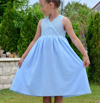 Kleid 'Belle' 74 - 164  inkl. A4/ A0/ Beamerdatei