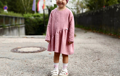 Kleid/ Bluse #Musselinchen Gr. 74-146 inkl. A4/ A0/ Beamerdatei