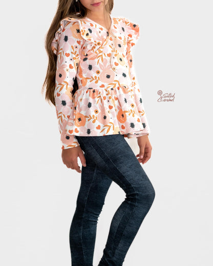 Shirt/ Kleid #Fleur Gr. 62-164 inkl. A4/ A0/ Beamerdatei