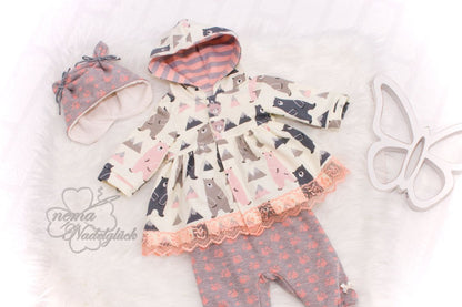 Freebook Jacke 'Jumi' Baby 56