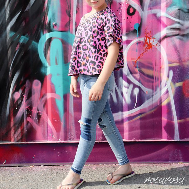 Sommershirt #Lali Gr. 86 - 164 inkl. A4/ A0/ Beamerdatei