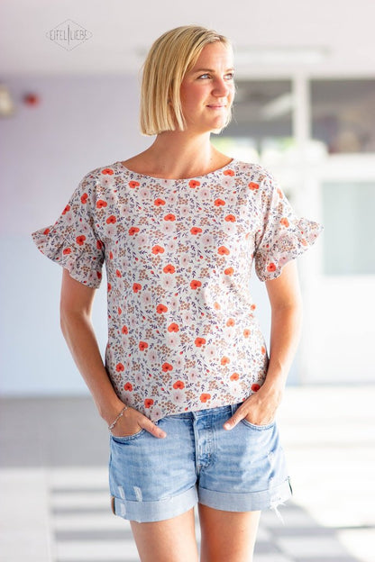 Langarmshirt 'My Ruffle&Puff' Gr. 34 - 46