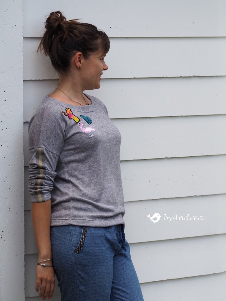 Langarmshirt 'My Ruffle&Puff' Gr. 34 - 46