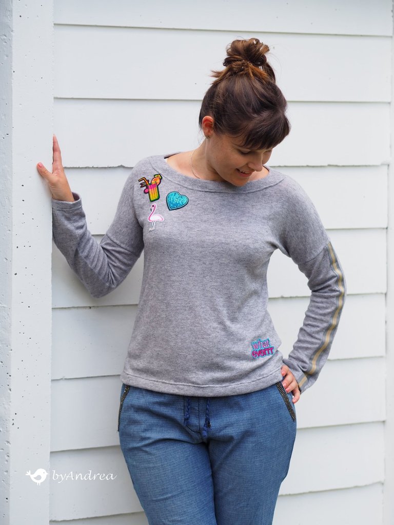 Langarmshirt 'My Ruffle&Puff' Gr. 34 - 46