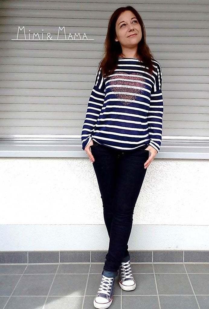 Langarmshirt 'My Ruffle&Puff' Gr. 34 - 46