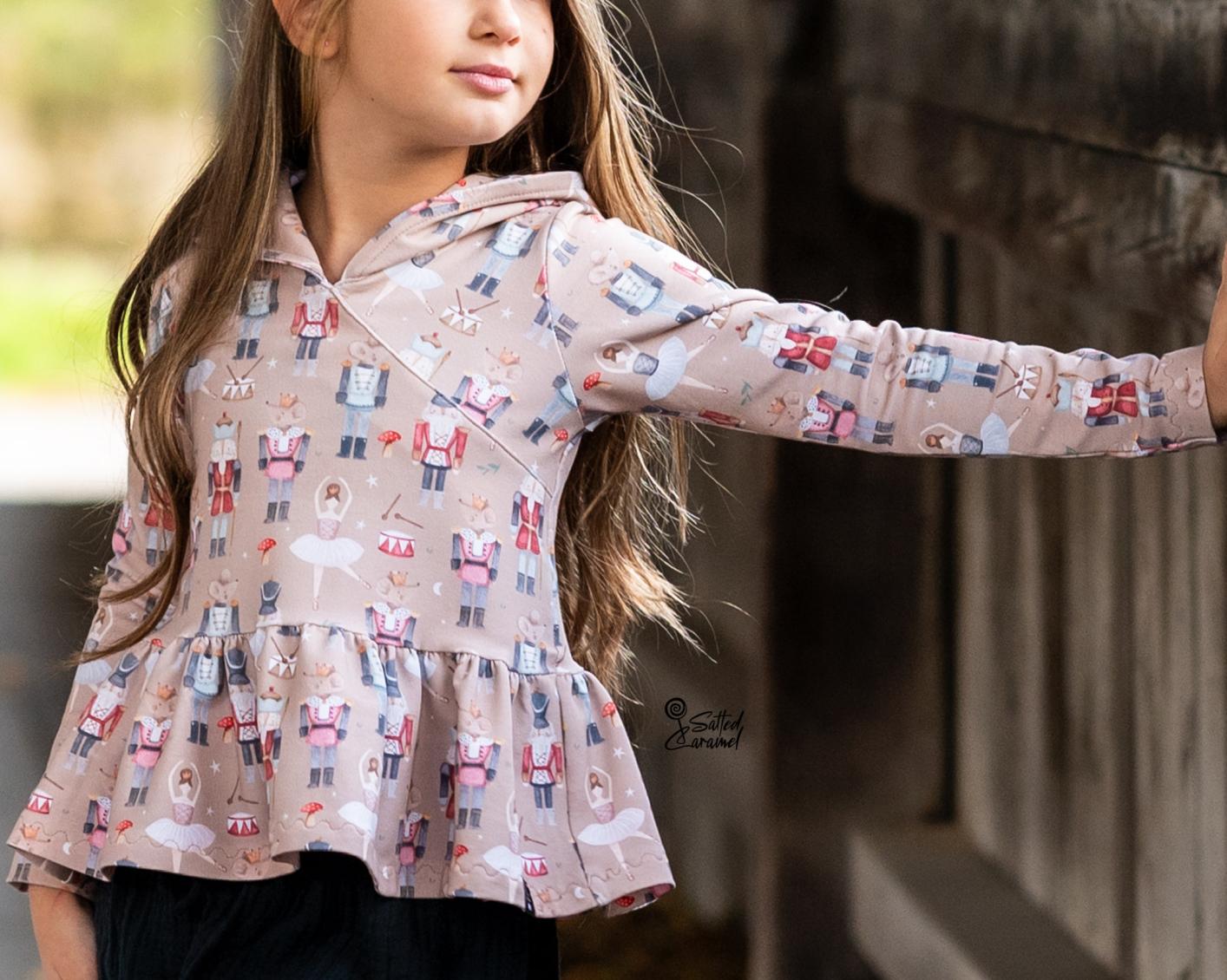 Shirt/ Kleid #Flora Gr. 74-164 inkl. A4/ A0/ Beamerdatei