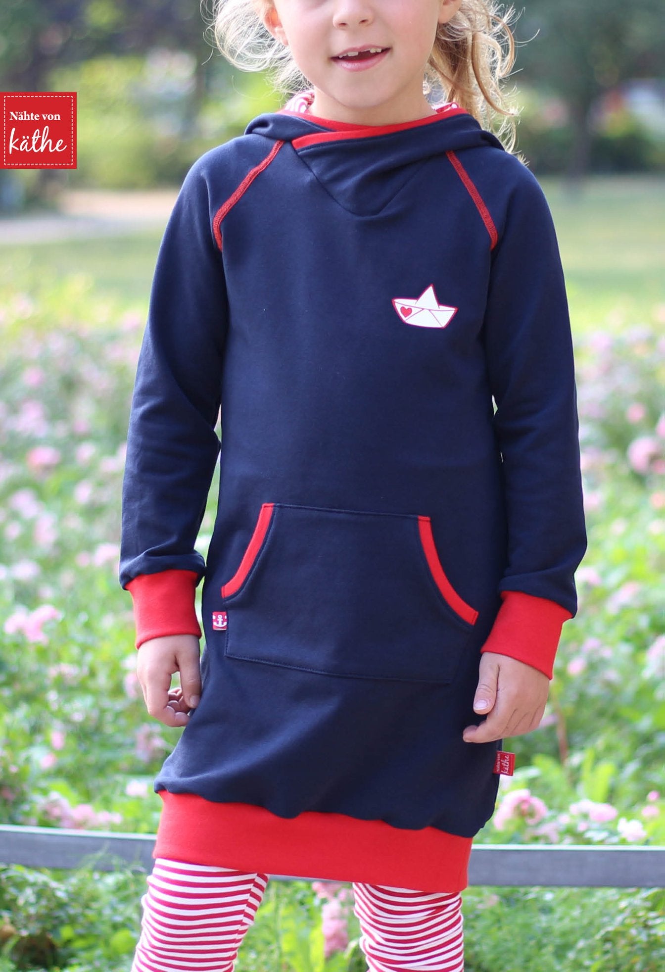 Sweatkleid Gr. 80-164 inkl. A4/ Beamer/ A0