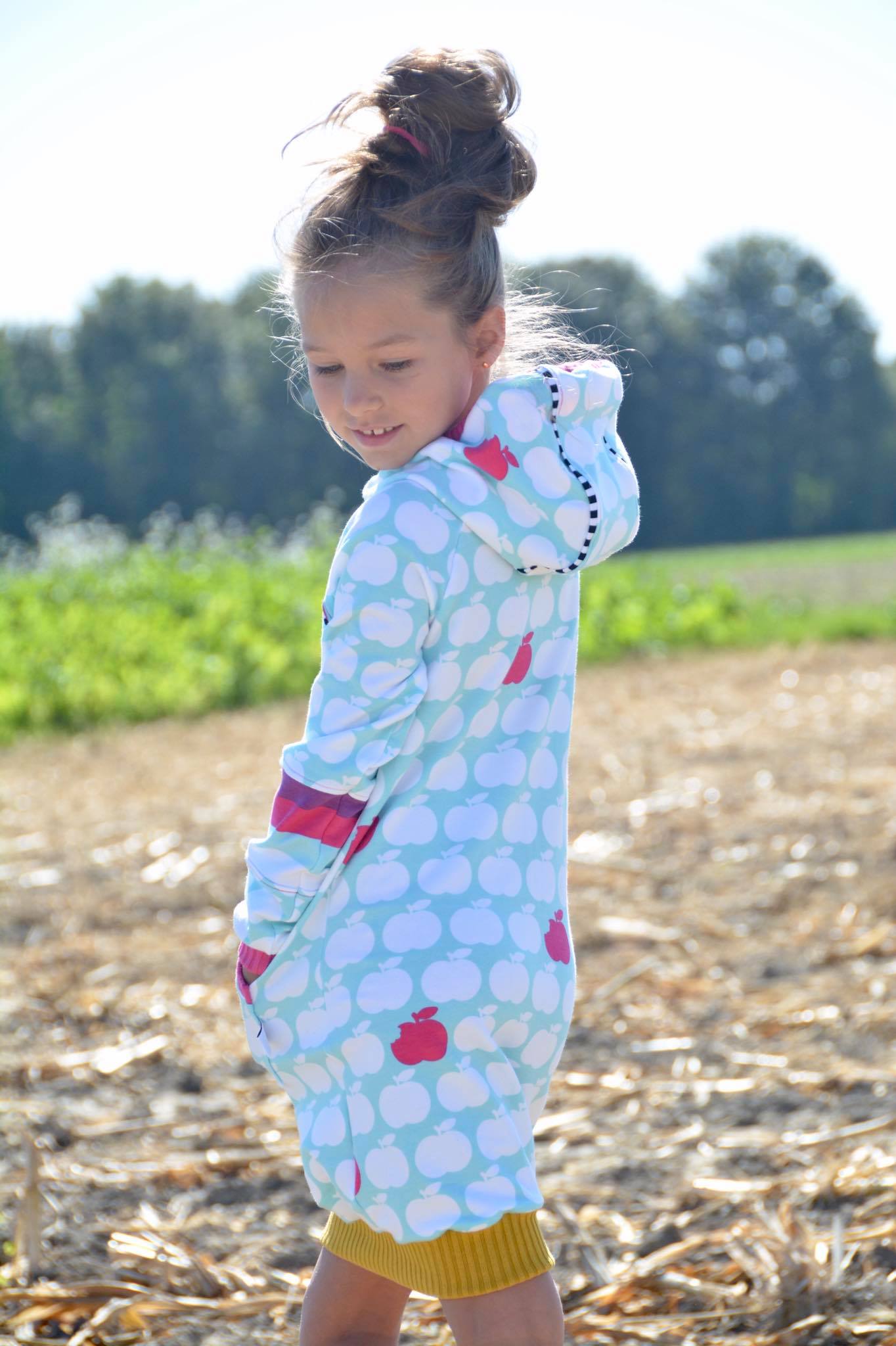 Sweatkleid Gr. 80-164 inkl. A4/ Beamer/ A0