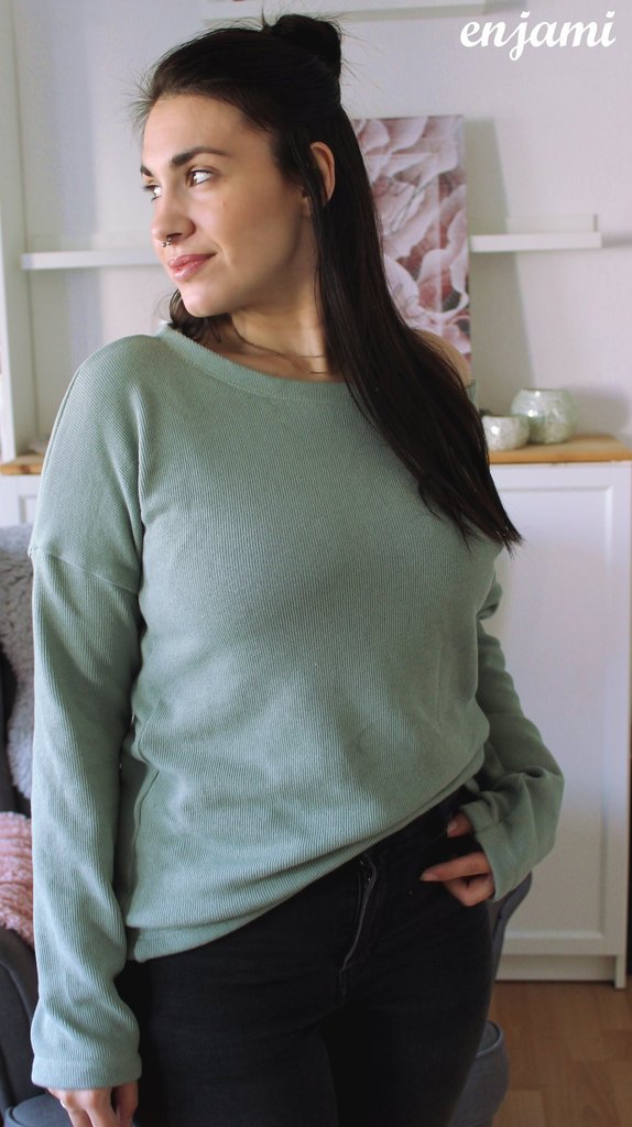 Langarmshirt 'My Ruffle&Puff' Gr. 34 - 46