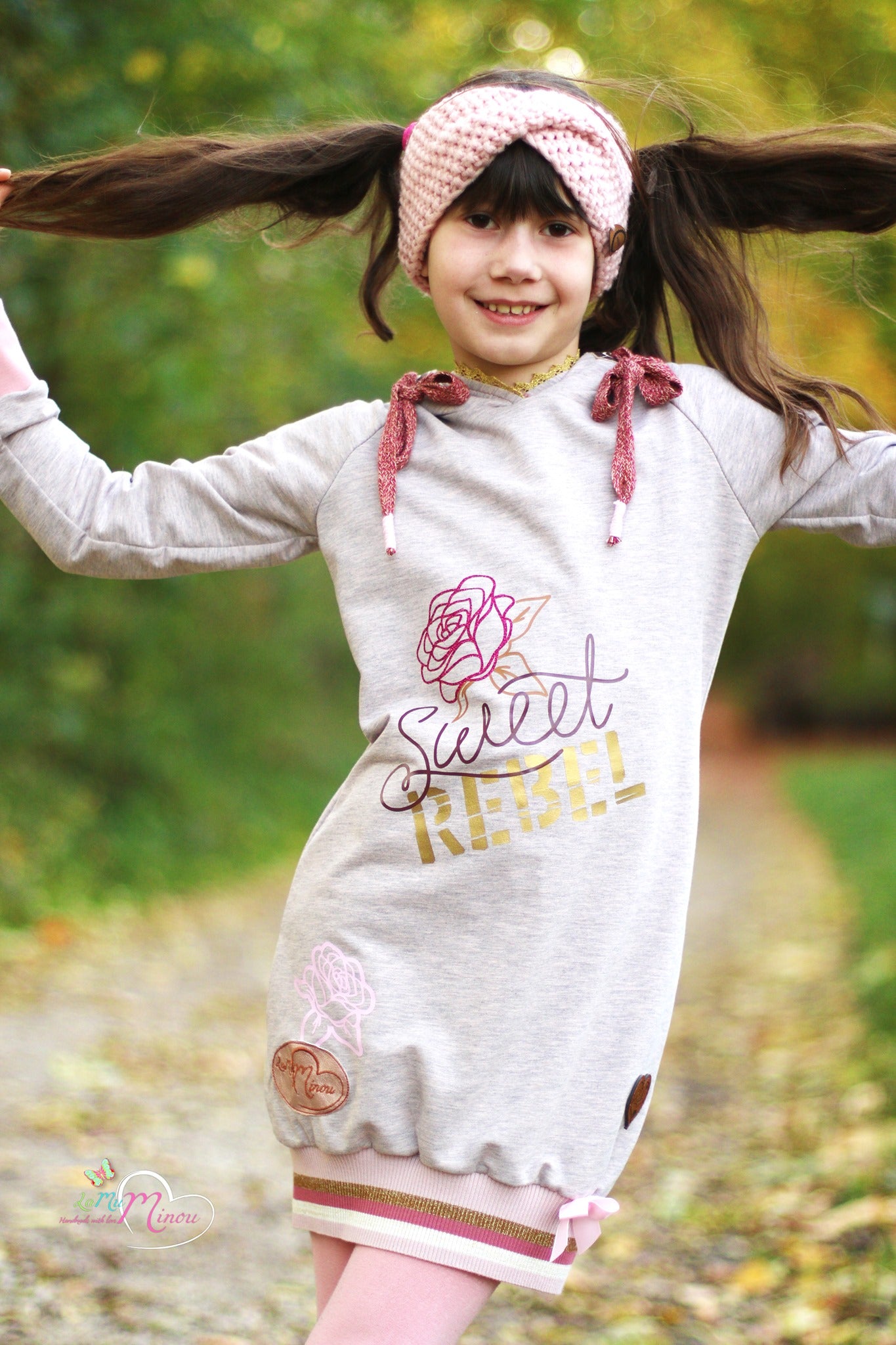 Sweatkleid Gr. 80-164 inkl. A4/ Beamer/ A0