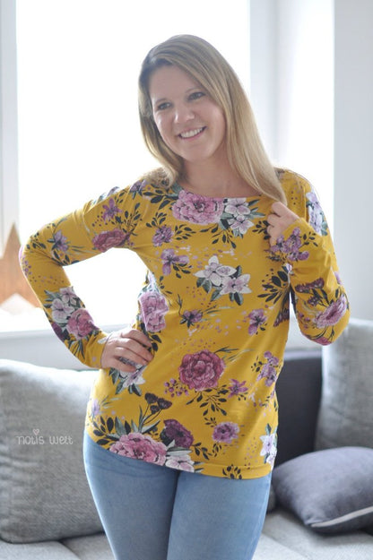 Langarmshirt 'My Ruffle&Puff' Gr. 34 - 46