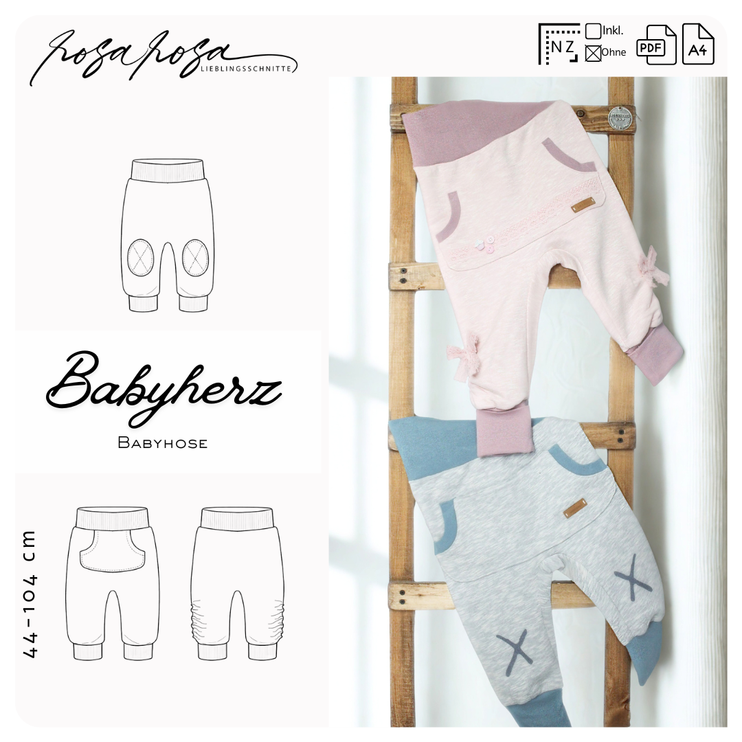 Hose 'Babyherz' Gr. 44 - 104